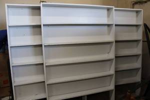 lot 30 image: Set of 3 Bookshelves - 48W x 6D x 6Ft.Tall each