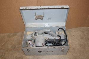 lot 17 image: Rockwell Porta-Plane Model 126 with Metal Box
