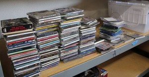 lot 22 image: CD Collection including some autographed, wide variety, see pictures