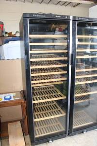 lot 124 image: The Wine Enthusiast Wine Chiller, 24x27x6Ft. Tall