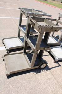 lot 241 image: Pair of Janitor Carts