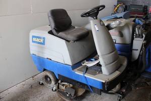 lot 15 image: Windsor Quick Floor Cleaner (load mover dollies NOT part of Lot)