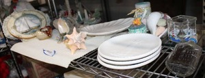 lot 114 image: Shells and Lighthouse Themed Lot