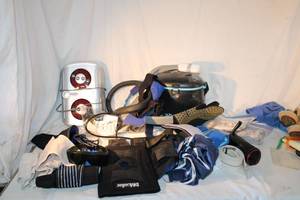 lot 143 image: Healthcare Items Stethoscope, Braces and Belts