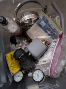 lot 56 image: Misc Parts for cleaning Machines valves, pressure switches and more preview recommended