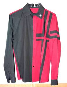 lot 24 image: Jeansian Mens Shirts Dress Casual Slim Fit Fashion Top - SIZE XL