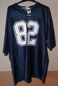 lot 33 image: NEW WTAGS - DALLAS COWBOYS JASON WITTEN SILK SCREENED MENS AUTHENTIC APPAREL JERSEY - SIZE 2XL $$