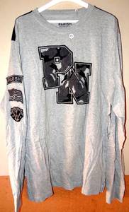 lot 53 image: NEW WTAGS - PARISH NATION EMBROIDERED LONG SLEEVE SHIRT - SIZE XL $$