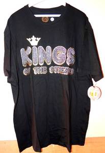 lot 60 image: FLASHY KINGS OF THE STREETS BLING TEE - NEW WTAGS - SIZE XL