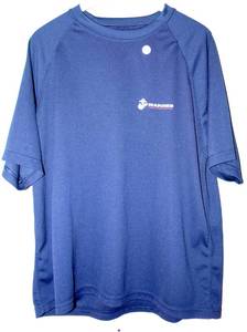 lot 79 image: MARINES CUSTOM MANUFACTURED BLUE SHIRT - SIZE LARGE