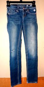 lot 80 image: MISS ME YOUTH SIZE 10 JEGGING SLIM JEANS - $$$