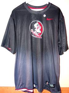 lot 90 image: NIKE DRI FIT SHIRT - FLORIDA STATE SEMINOLES - SIZE XL