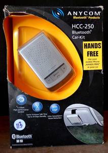 lot 113 image: NIP - AnyCom HCC-250 Hands Free Bluetooth Car Kit