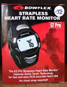 lot 152 image: Bowflex Strapless Heart Rate Monitor EZ Pro, Black New