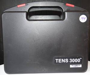 lot 194 image: TENS 3000 ELECTRIC STIMULATION UNIT IN HARD CASE