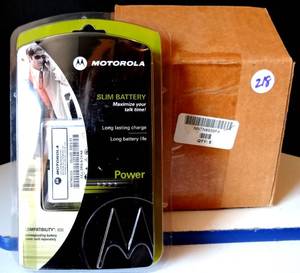 lot 218 image: NEW Motorola Nextel I830 Cell Phone Battery (CASE OF 5) $$$