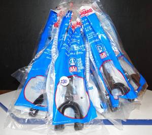 lot 230 image: NEW A&R THE PROFESSIONAL MOUTHGUARDS WITH HELMET STRAP  SENIOR BLACK (25X$) RETAIL $5.95 EACH