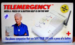 lot 244 image: Telemergency Pro Elite Medical Emergency Phone Alert Device 700C