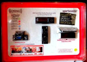 lot 257 image: NEWSEALED - XM SATELLITE  SPORTS CASTER CAR KIT $$
