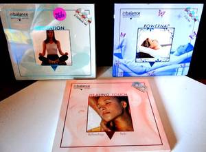 lot 266 image: LOT OF 3 DIFFERENT INBALANCE WELLNESS SERIES CDS - TOTAL OF 6 CDS - NEW