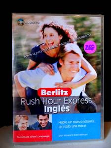 lot 268 image: BERLITZ Rush Hour Express Ingles Audible Audiobook - NEWSEALED