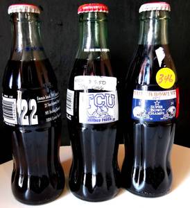 lot 346 image: COCA COLA - COLLECTORS BOTTLES AS SHOWN
