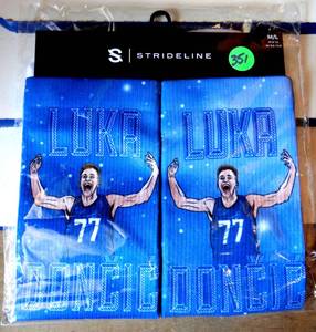 lot 351 image: NIP - LUKA DONCIC DALLAS MAVERICKS Strideline Crew Socks ML NEW (RETAIL $17.99)