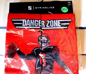 lot 354 image: NIP - BAKER MAYFIELD CLEVELAND BROWNS Strideline Crew Socks ML NEW (RETAIL $17.99)