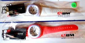 lot 398 image: PAIR OF ABM WATCHES - NEW WTAGS