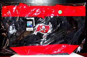lot 429 image: NFL - TAMPA BAY BUCCANEERS Lunch Tote wEmbroidered Logo - NIP (RETAIL $20.99)