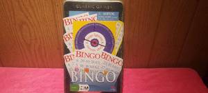 lot 32 image: Classic Games Spinner Bingo in Tin case