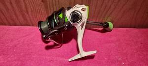 lot 34 image: New Lews Xfinity speed spin open face fishing reel