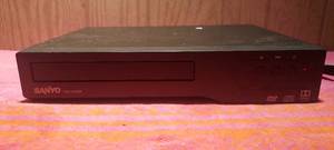 lot 42 image: Sanyo Dvd player with cord and cables