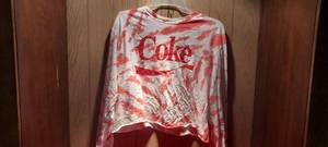 lot 45 image: Coca-Cola light long sleeve shirt