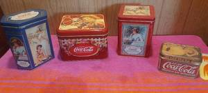 lot 77 image: Coca-Cola tins