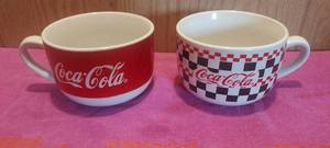 lot 78 image: Large Coca-Cola coffee mugs