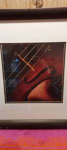 lot 97 image: 22.5 x 22.5 framed print