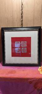 lot 98 image: 23.5 x 23.5 framed print