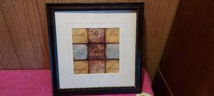 lot 111 image: 11.25 x 11.25 framed print