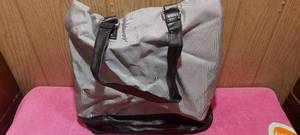 lot 209 image: Calvin Klein Bag with leather bottom and handles