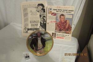 lot 72 image: 1951 JOHN WAYNE LOOK MAGAZINE CAMEL CIGARETTE PRINT AD AND RONALD REAGAN 1942 KINGS ROW MOVIE PRINT AD