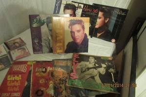 lot 105 image: ELVIS PRESLEY MUSIC AND CALENDERS