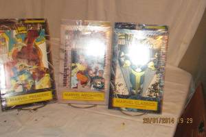 lot 147 image: MARVEL PREMIER COLLECTORS PACKS X 3 SEALED