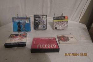 lot 160 image: AUDIO BOOKS ON CD SEE DESCRIPTION