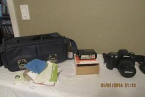 lot 164 image: NIKON N80 35MM CAMERA