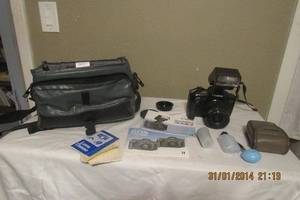 lot 165 image: CANNON SPEEDLITE 300EZ 35MM CAMERA
