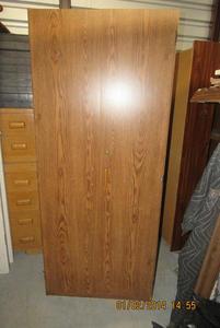 lot 120 image: 72 FLOOR STORAGE CABINET