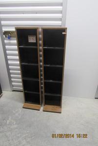 lot 124 image: ENTERTAINMENT AUDIO VIDEO UNITS  1 PAIR