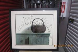 lot 202 image: LARGE PRINT BY PAULINE EBLE CAMPONELLI