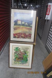 lot 203 image: FRENCH FARMHOUSE PRINT ROSEMARY ABLAHAUSE AND TRONY CHEN SERIOGRAPH # 6996-SAFARI ANIMALS-AUTHENTICATED